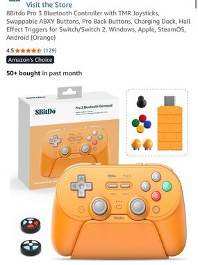 Pro 3 Wireless Gamepad Controller - Orange